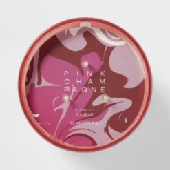 28oz Glass Champagne Candle Light Pink - Opalhouse™ -Home design GUEST 02057e90 68e1 4438 a010 8cbd29d85bc6