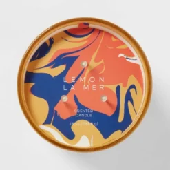 28oz Glass Lemon La Mer Candle Yellow - Opalhouse™ -Home design GUEST 0bd7703b 7c81 409a a741 4443d8b98554