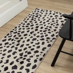 Daffodil Leopard Print Woven Rug - Threshold™ -Home design GUEST 0efea80e 333d 4d53 ba99 3047838bb320
