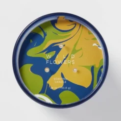 28oz Glass Wildflowers Candle Blue - Opalhouse™ -Home design GUEST 10b97f8f e2e9 465e 9bb9 54d91fb01691