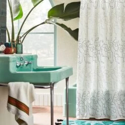 In This Together Shower Curtain White - Opalhouse™ Designed With Jungalow™