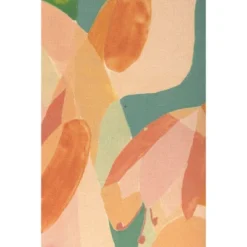 24" X 30" Floral Abstract Unframed Wall Canvas Green - Opalhouse™ Designed With Jungalow™ -Home design GUEST 4d5882da f689 4d16 b8be 41670020cf58
