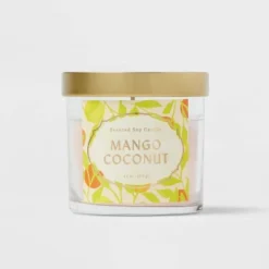 Glass Jar Mango Coconut Candle - Opalhouse™ -Home design GUEST 5fde4c7c e49f 4dd8 9155 a3e0346ab1da