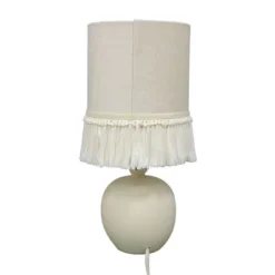 Small Table Lamp With Fringe Shade Off-White (Includes LED Light Bulb) - Opalhouse™ Designed With Jungalow™ -Home design GUEST 6a5a28fb 40e2 4ccf aad5 699d151bc234