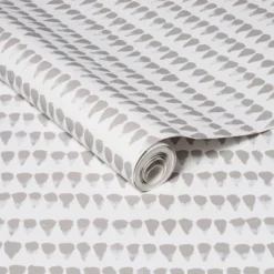Abstract Striped Peel & Stick Wallpaper Gray/White - Opalhouse™: Removable, Repositionable, Stain-Resistant Vinyl -Home design GUEST 6c961d67 3a8e 4829 8b72 884126370868