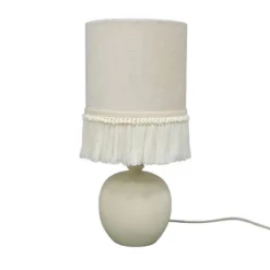 Small Table Lamp With Fringe Shade Off-White (Includes LED Light Bulb) - Opalhouse™ Designed With Jungalow™ -Home design GUEST 7b52390b 0f9b 4c1c be8b 991b426944b8