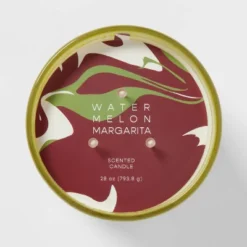 28oz Glass Watermelon Margarita Candle Light Green - Opalhouse™ -Home design GUEST 7d20bf60 994d 473c 932d e078eea81aa3