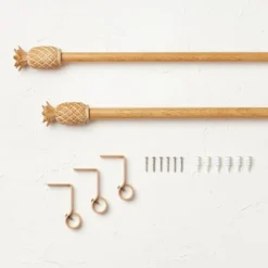 Pineapple Faux Wood Curtain Rod Natural Wood - Opalhouse™ Designed With Jungalow™ 7 Pineapple Faux Wood Curtain Rod Natural Wood - Opalhouse™ Designed With Jungalow™ -Home design GUEST b565e685 bbc8 405f abbe 297780442d88