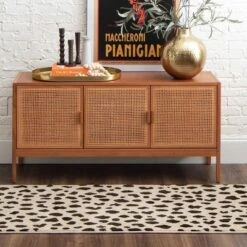 Daffodil Leopard Print Woven Rug - Threshold™ -Home design GUEST ca6f0185 7f07 4025 bbdb 2103d7e23c18