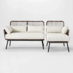 Latigo Patio Sectional Gray/Brown/Linen - Opalhouse™ -Home design GUEST d4b1765d 3cc1 40d8 be28 d2caf30cb830