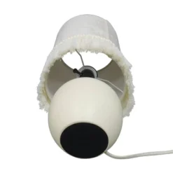 Small Table Lamp With Fringe Shade Off-White (Includes LED Light Bulb) - Opalhouse™ Designed With Jungalow™ -Home design GUEST d90258f8 fdb3 4965 9481 654431d459c8