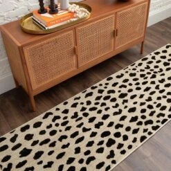 Daffodil Leopard Print Woven Rug - Threshold™ -Home design GUEST fd7ce3b6 e6f3 40a7 83d7 ec02ffd3ec0b